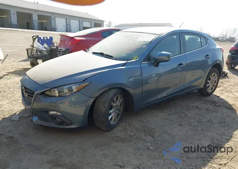 2015 Mazda Mazda3 I Touring z USA, uszkodzony, nr VIN 3MZBM1L71FM184587